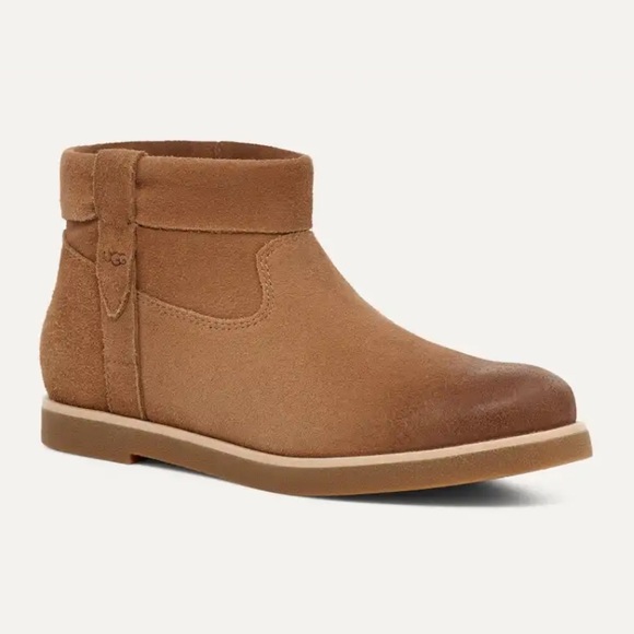 Ugg Suede Josephine Cuff Boot Size 8.5 - Picture 1 of 5